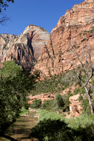 At trail head to Angel's landing