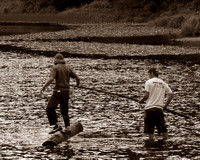 Log rolling practice